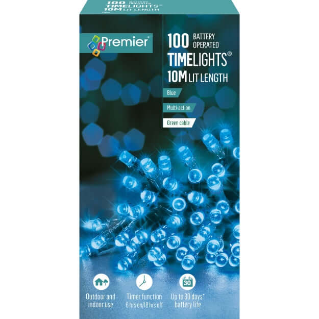 100 M-A B-O Blue LEDs Lights