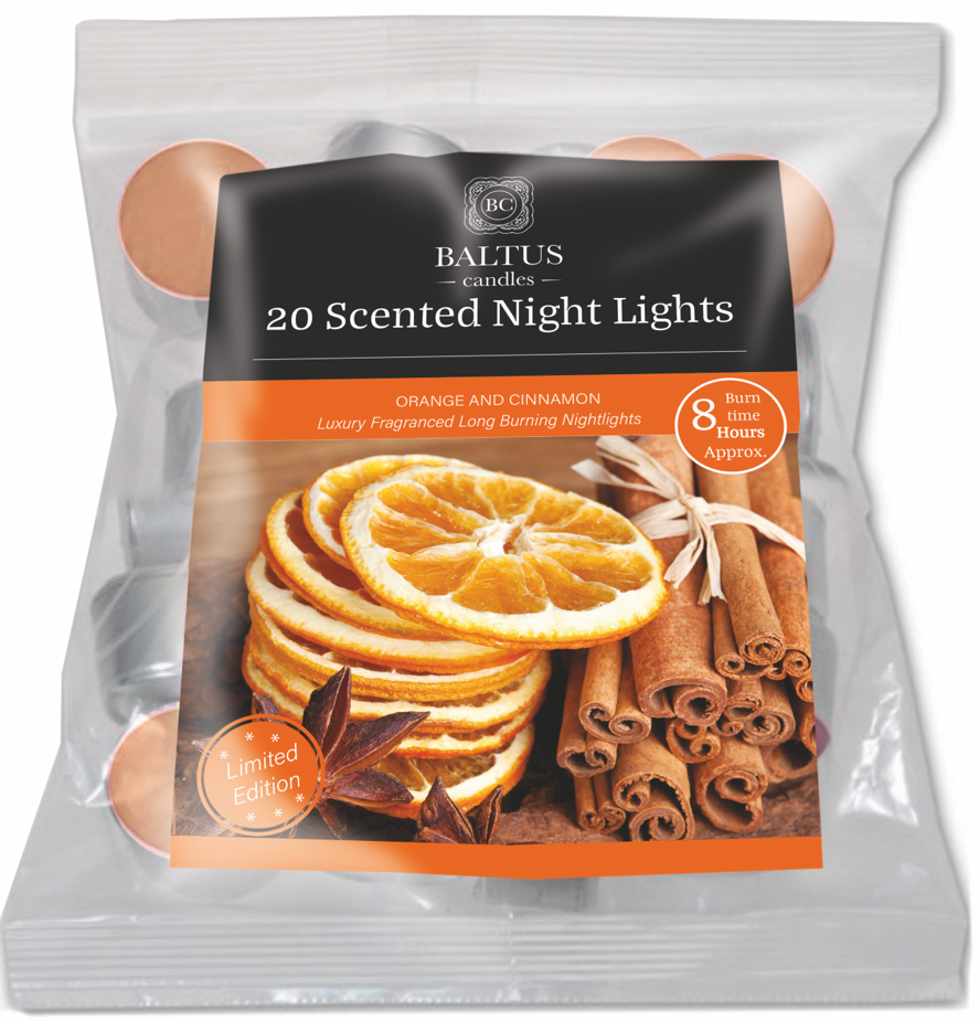 20 pack 8hr burn night-lights scented - Watermill Experience