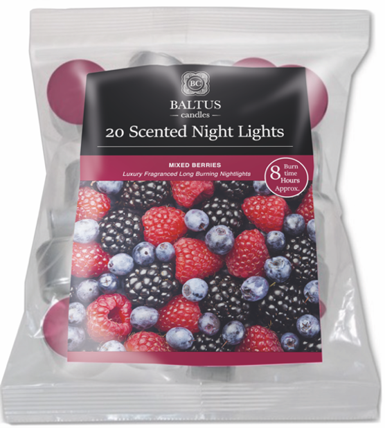 20 pack 8hr burn night-lights scented - Watermill Experience